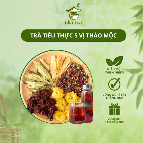 Tiêu thực 5 vị thảo mộc