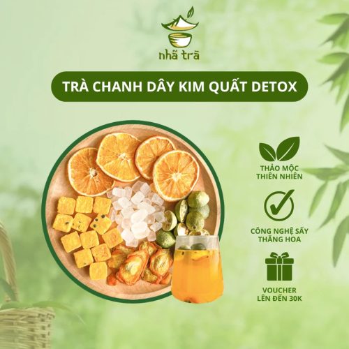 trà chanh dây kim quất
