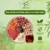 trà gừng đường nâu 6 vị