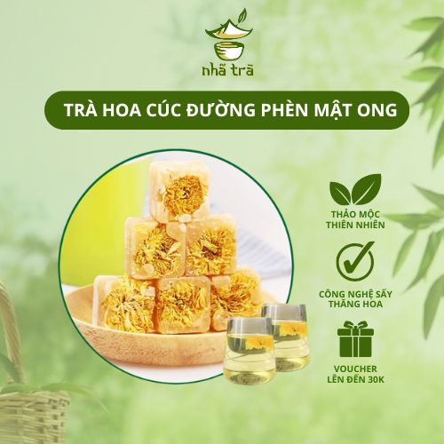 hoa cúc đường phèn mật ong