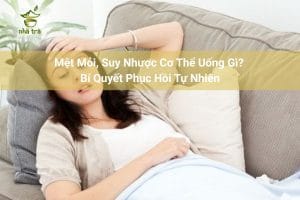 mệt mỏi suy nhược cơ thể uống gì